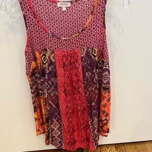 Weston by Anthropologie Multicolor Tank